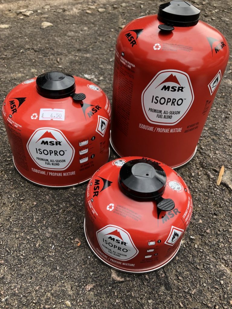 MSR ISOPRO fuel blend Nutty Badgers ESU